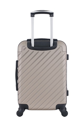 Valise cabine et valise XXS - Beige - 55/46 cm