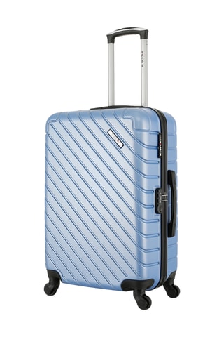 Valise cabine et valise semaine - Bleu - 55/65 cm