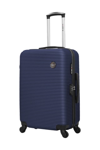 Valise cabine et valise semaine - Bleu marine - 55/65 cm