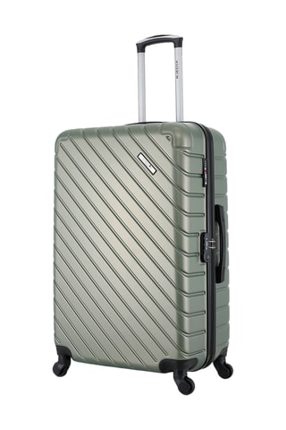 Valise grand volume et valise XXS - Kaki - 75/46 cm