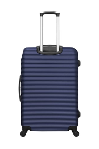Valise cabine et valise grand volume - Bleu marine - 55/75 cm
