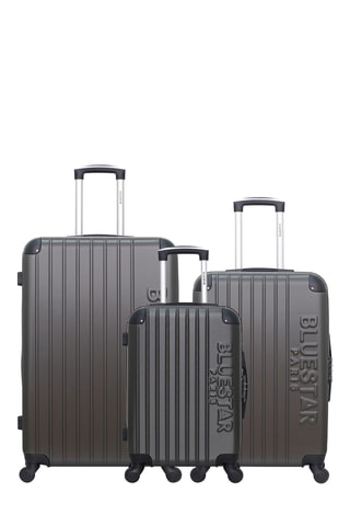 Set de 3 valises - Gris - 55/65/75 cm