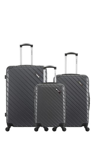 Set de 3 valises - Gris - 55/65/75 cm