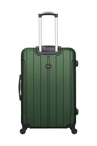 Set de 3 valises et vanity - Vert - 55/65/75/30 cm