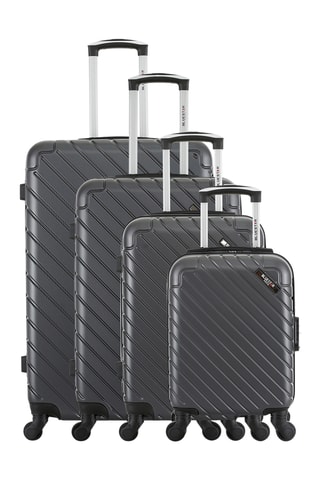 Set de 5 valises - Gris - 75/65/55/46 cm