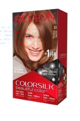 Tinte permanente Colorsilk Beautiful Color - Castaño claro - 130 ml