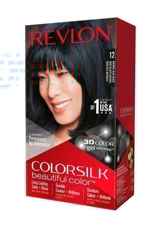 Tinte permanente Colorsilk Beautiful Color - Negro azulado natural - 130 ml