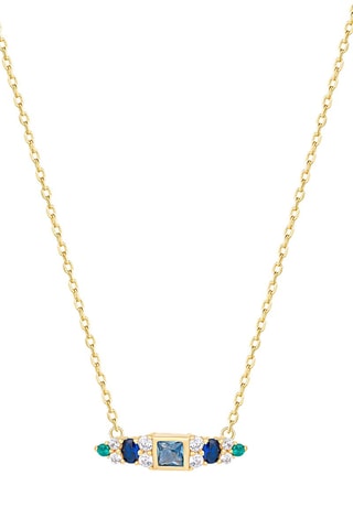 Collier - Argent plaqué or jaune