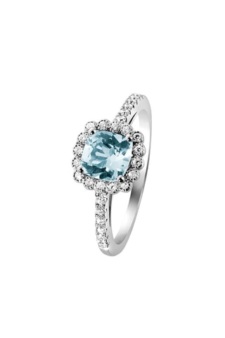 Bague - Argent et topaze