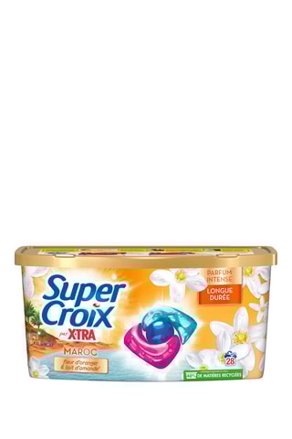 6 x 28 doses de lessive Maroc Super Croix par XTra