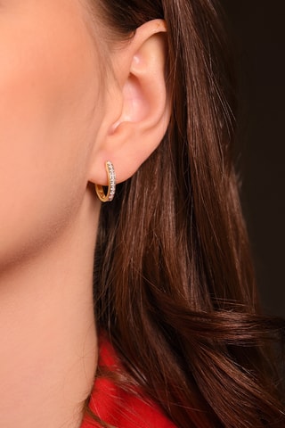 Créoles Pure Seduction - Or jaune et diamants