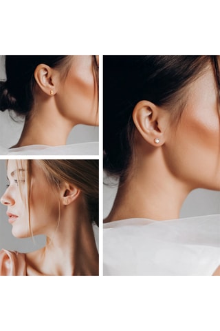 3 Paar Oorknopjes Magic - Goudkleurig