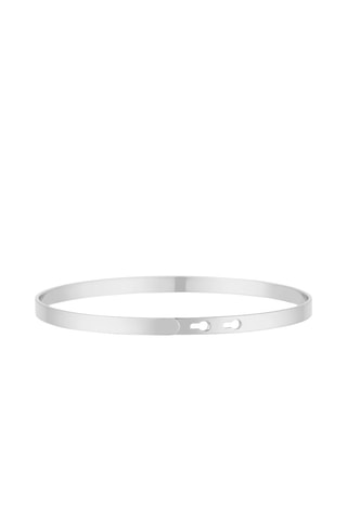 Armband Super tata Zilverkleurig