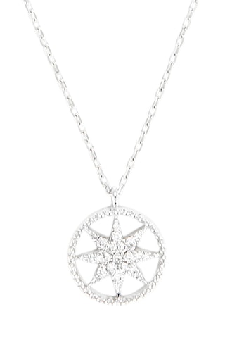 Ketting Harmonie - Witgoud en Diamanten 