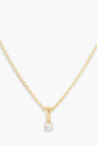 Hanger Mon Diamant - Geelgoud en Diamant 0,05 Karaat/1