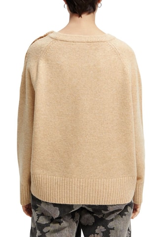 Wollen en Alpacawollen Trui - Beige