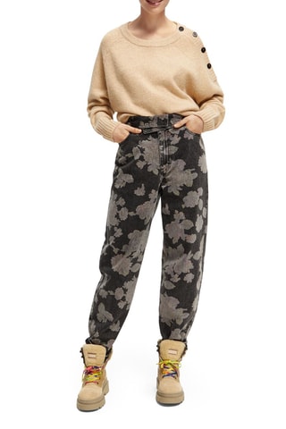 Wollen en Alpacawollen Trui - Beige