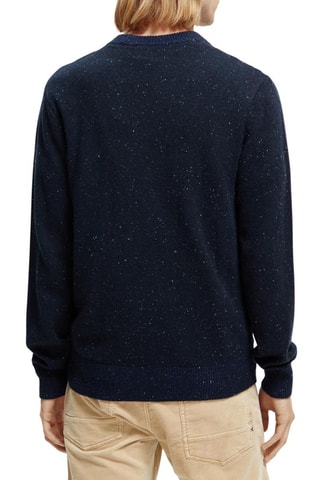 Wollen Trui - Gemêleerd Marineblauw