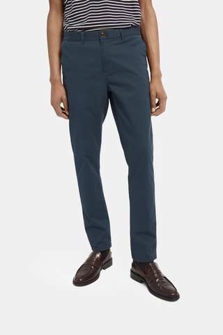 Chino Slim Fit - Marineblauw