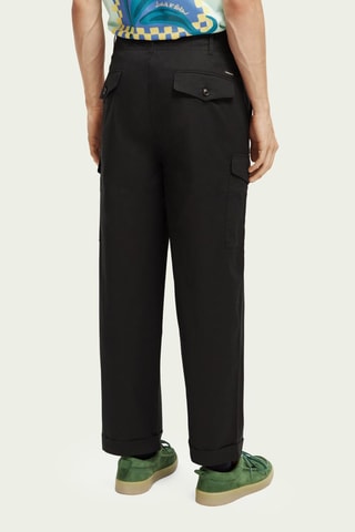 Biologisch Katoenen Cargobroek - Zwart