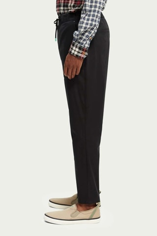 Biologisch Katoenen Broek Tapered - Zwart