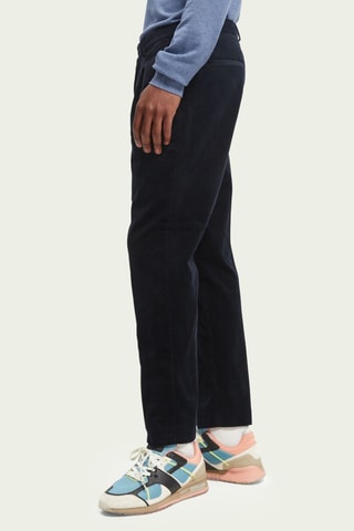 Velours Chino - Marineblauw