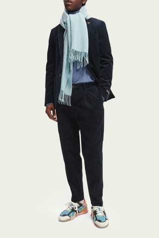 Velours Chino - Marineblauw