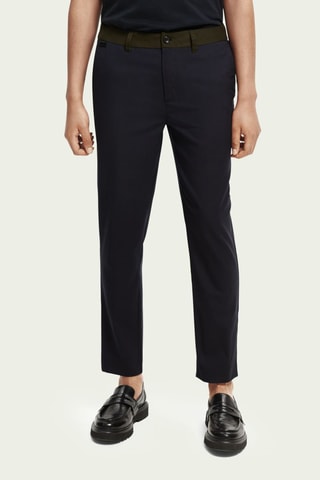 Wollen Broek - Marineblauw