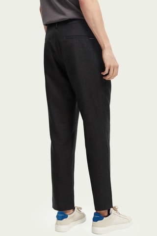 Wollen Chino - Donkergrijs