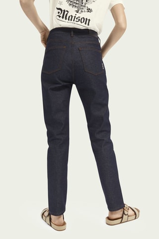 Jeans Hoge Taille - Nachtblauw