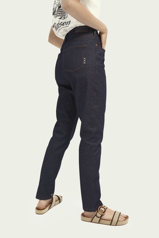 Jeans Hoge Taille - Nachtblauw