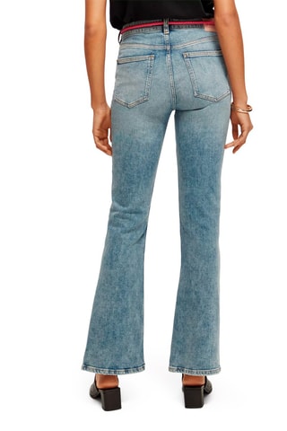 Jeans Flare Cut Lichtblauw