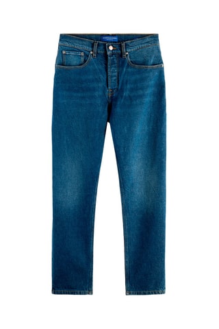 Rechte Jeans Marineblauw