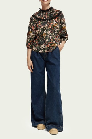 Top - Donkergroen en Zwart