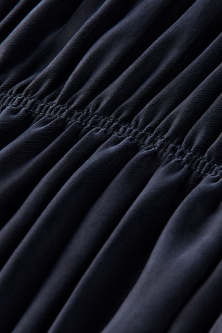 Trapezium Jurk - Marineblauw