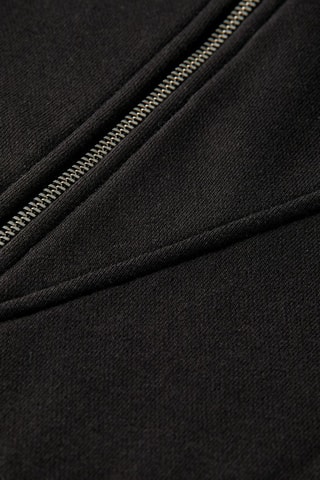 Biologisch Katoenen Sweater-jurk- Zwart