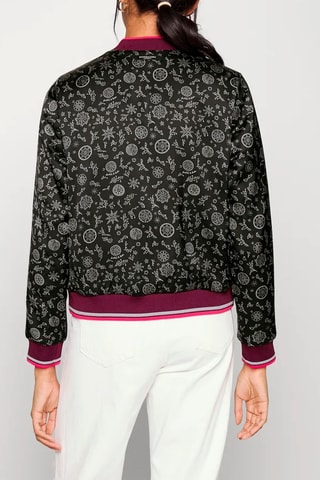 Bomberjack Zwart en Paars