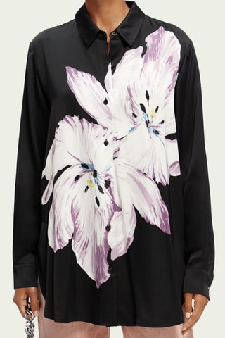 Oversized Overhemd - Zwart