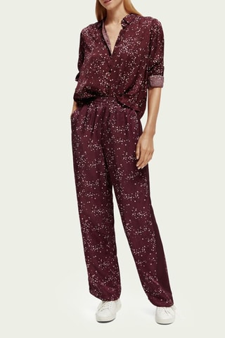 Blouse - Bordeauxrood