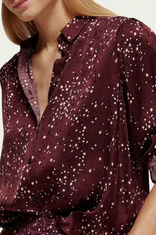 Blouse - Bordeauxrood