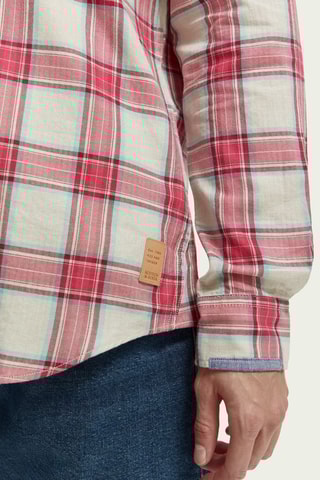 Blouse - Wit en Rood