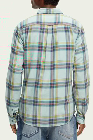 Biologisch Katoenen Blouse - Zeegroen