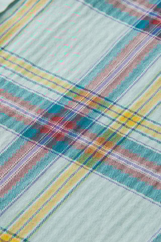 Biologisch Katoenen Blouse - Zeegroen