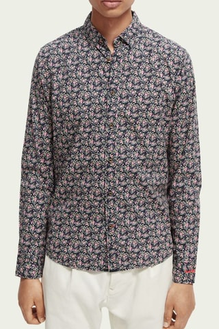 Overhemd Slim Fit - Marineblauw