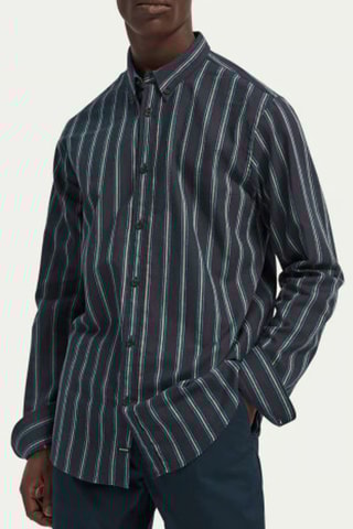 Overhemd Regular Fit - Marineblauw