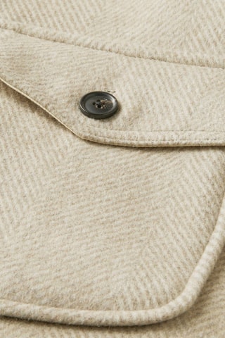 Wollen Oversized Tuniek - Beige