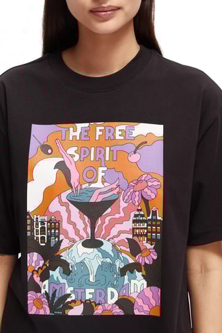 Biologisch Katoenen T-shirt Zwart