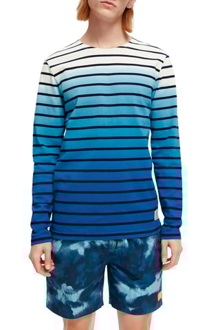 Biologisch Katoenen T-shirt Blauw