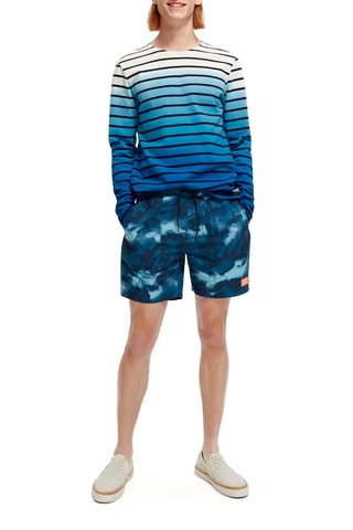 Biologisch Katoenen T-shirt Blauw