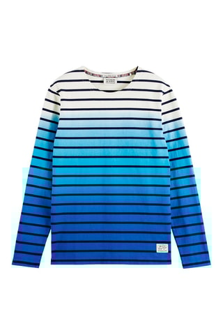 Biologisch Katoenen T-shirt Blauw